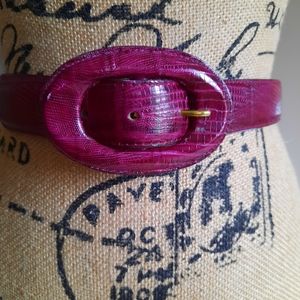 Cipriani Italian Calfskin Belt Size Medium